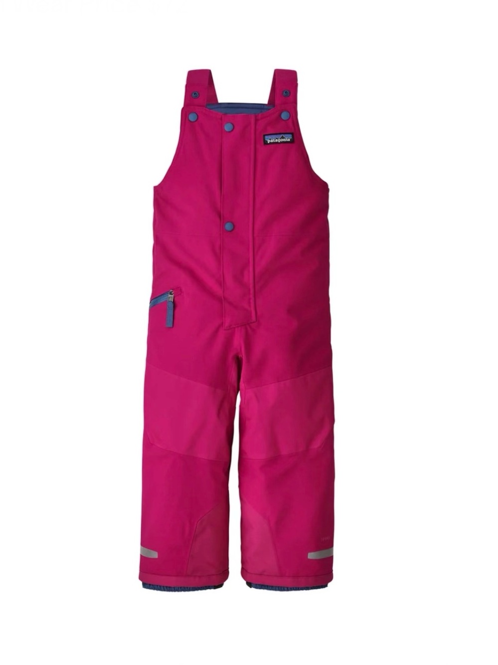 Patagonia Snow Pile Bibs Overalls Waterproof Winter Pink Girls Toddler Sz 5T